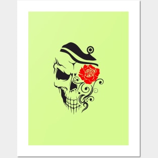 Skull Head Posters and Art